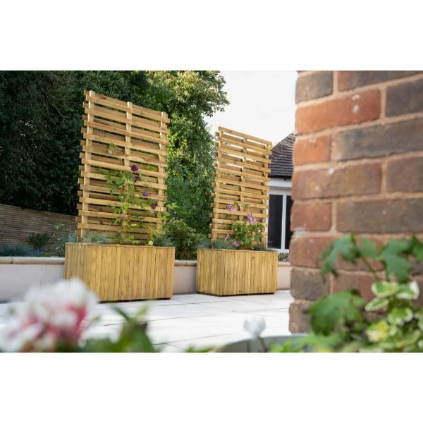 Forest Garden Living Screen Planter 180cm(h) X 90cm(w) X 39cm(d) 3 Forest Garden Living Screen Planter 180cm(h) X 90cm(w) X 39cm(d) - Image 3