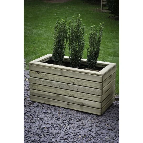 Forest Garden Linear Planter - Double 44cm(h) X 80cm(w) X 40cm(d) 2 Forest Garden Linear Planter - Double 44cm(h) X 80cm(w) X 40cm(d) - Image 2