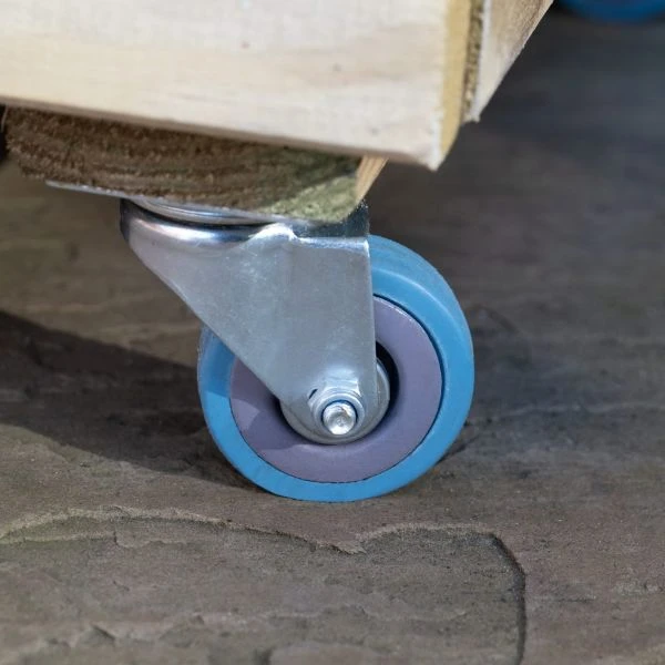 Forest Garden Linear Planter - Long With Wheels 49.6cm(h) X 120cm(w) X 40cm(d) 3 Forest Garden Linear Planter - Long With Wheels 49.6cm(h) X 120cm(w) X 40cm(d) - Image 3