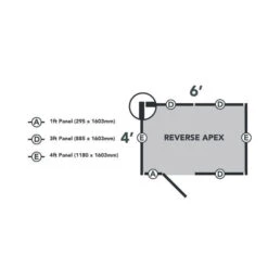 Forest Garden Shiplap Dip Treated 6x4 Reverse Apex Shed - No Window -OUTSUNNY Store 4937791 4