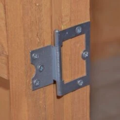 Forest Garden Shiplap Dip Treated 6x4 Reverse Apex Shed - No Window -OUTSUNNY Store 4937791 9