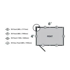 Forest Garden Shiplap Treated 6x4 Pent Shed - No Window 16 Forest Garden Shiplap Treated 6x4 Pent Shed - No Window -OUTSUNNY Store 4937807 4