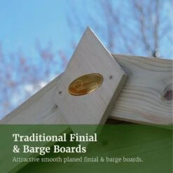 Forest Garden Timberdale 6 X 4 Apex Shed -OUTSUNNY Store 4937838 9