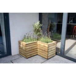 Forest Garden Linear Corner Planter 80cm