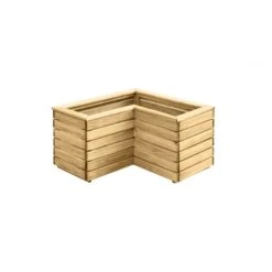 Forest Garden Linear Corner Planter 80cm 6 Forest Garden Linear Corner Planter 80cm -OUTSUNNY Store 4938040 2