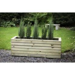 Forest Garden Linear Planter - Long 44cm(h) X 120cm(w) X 40cm(d) -OUTSUNNY Store 4938095 2