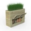 Forest Garden Linear Planter - Tall With Storage 91cm(h) X 120cm(w) X 40cm(d)