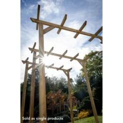 Forest Garden Hanbury Flat Top Arch -OUTSUNNY Store 4938156 7