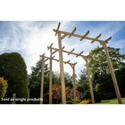 Forest Garden Hanbury Flat Top Arch -OUTSUNNY Store 4938156 8