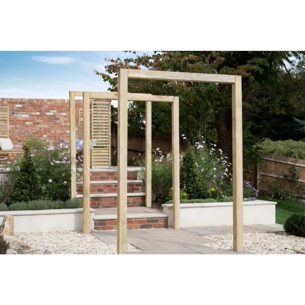 Forest Garden Sleeper Arch Set Of 3 3 Forest Garden Sleeper Arch Set Of 3 - Image 3
