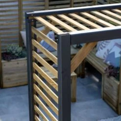 Forest Garden Slatted Arch -OUTSUNNY Store 4938248 3