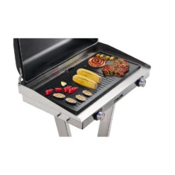 Kalorik Standing Electric BBQ Grill - Silver & Black 28 Kalorik Standing Electric BBQ Grill - Silver & Black -OUTSUNNY Store 4997382 Kalorik Standing Electric BBQ Grill Silver Black 13