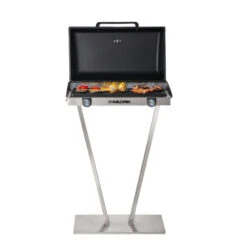 Kalorik Standing Electric BBQ Grill - Silver & Black 29 Kalorik Standing Electric BBQ Grill - Silver & Black -OUTSUNNY Store 4997382 Kalorik Standing Electric BBQ Grill Silver Black 14