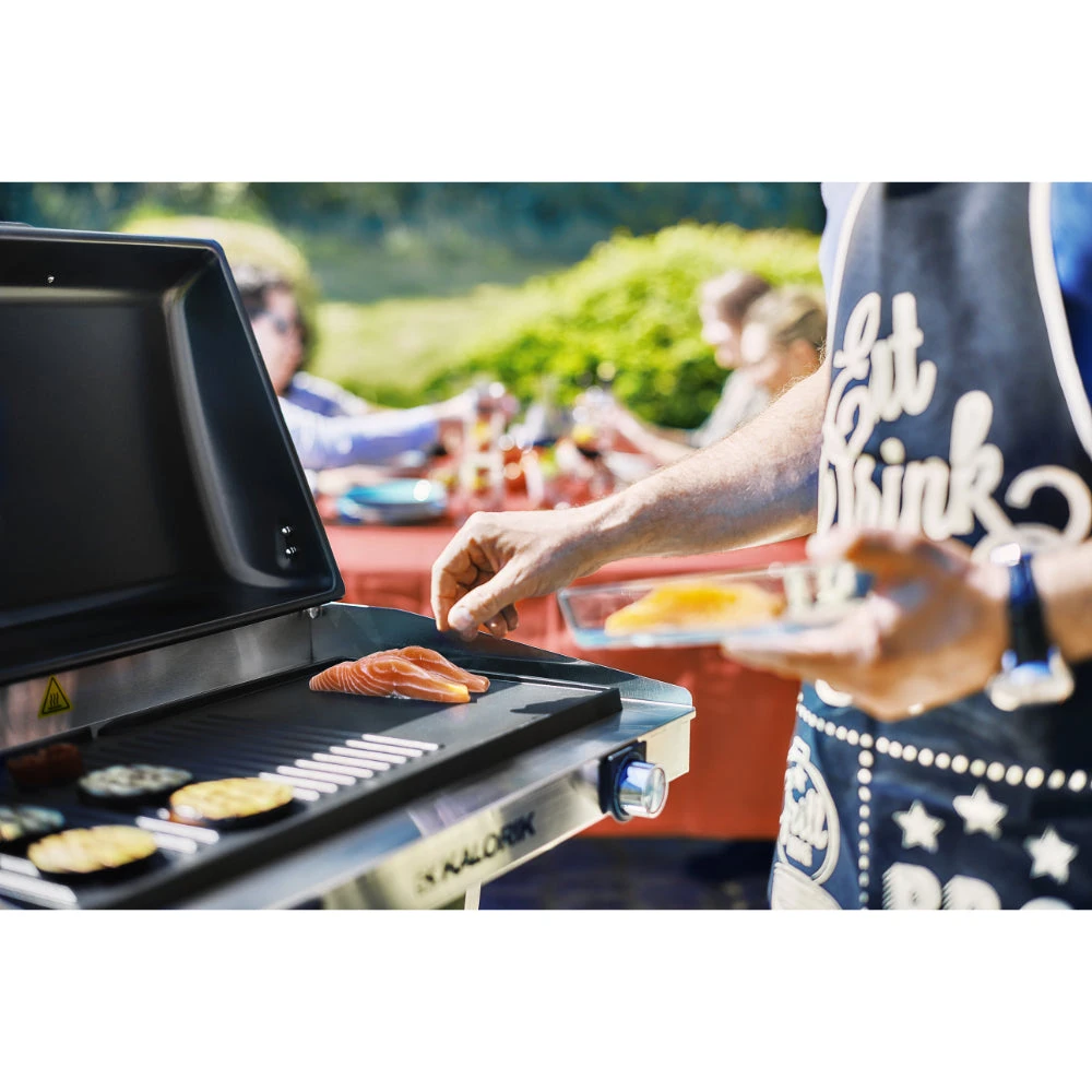 Kalorik Standing Electric BBQ Grill - Silver & Black 8 Kalorik Standing Electric BBQ Grill - Silver & Black - Image 8
