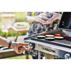 Kalorik Standing Electric BBQ Grill - Silver & Black 24 Kalorik Standing Electric BBQ Grill - Silver & Black -OUTSUNNY Store 4997382 Kalorik Standing Electric BBQ Grill Silver Black 9