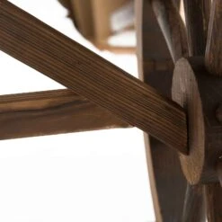 Outsunny Patio Table - Brown -OUTSUNNY Store 4f36bc74effb6701426755e75ce51446