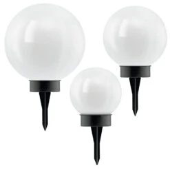 EGLO Solar Lights Sphere Set Of 3
