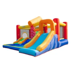 Outsunny Bouncy Castle With Pool And Slides - Extra Large