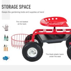 Outsunny Gardening Planting Rolling Cart Red 13 Outsunny Gardening Planting Rolling Cart Red -OUTSUNNY Store 6hC88c17ee2cefb48 a5b8dc5c 172a 4aa3 9565 6ecf86e86109