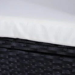 Outsunny-3 Piece Rattan Bistro Set - Black -OUTSUNNY Store 70k3d617eecc2a467