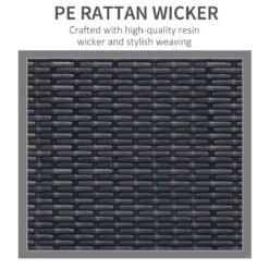 Outsunny-3 Seater Rattan Sofa Water Resistant Cushions - Brown 15 Outsunny-3 Seater Rattan Sofa Water Resistant Cushions - Brown -OUTSUNNY Store 7Fu62e17dc5d4e077