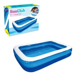 Sun Club Inflatable Family Size Pool - 2M -OUTSUNNY Store 83400