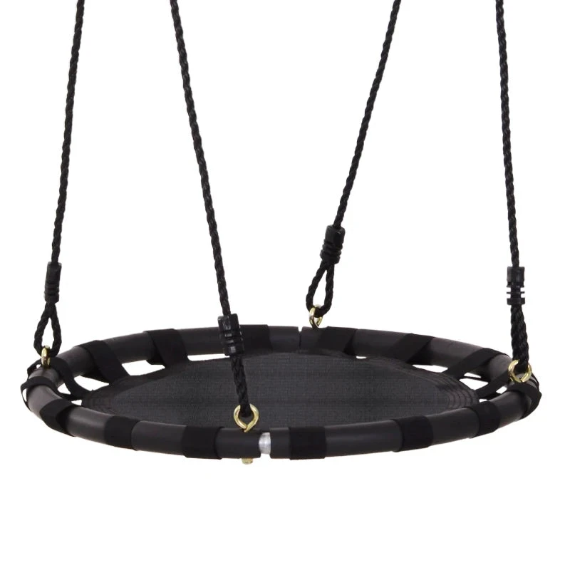 HOMCOM Children's Swing - Black 1 HOMCOM Children's Swing - Black