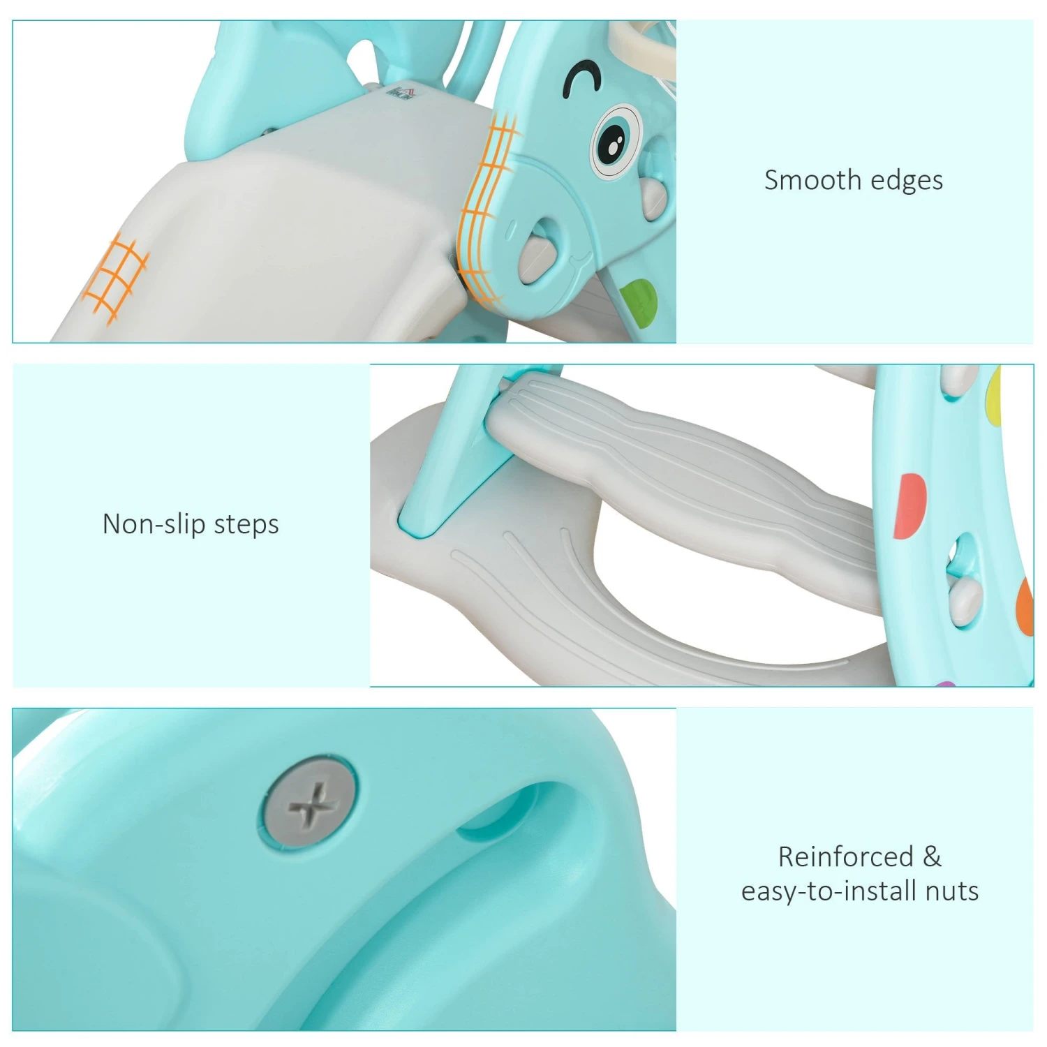 HOMCOM Kids Slide 5 HOMCOM Kids Slide - Image 5