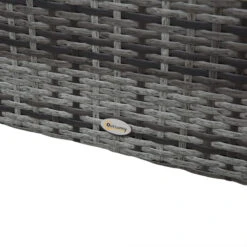 Outsunny Rattan Corner Sofa Set 1.3m - Grey -OUTSUNNY Store AQ2d4d1821a153f41 jpg