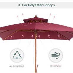 Outsunny Patio Umbrella -OUTSUNNY Store Avy55517dc2c1866a