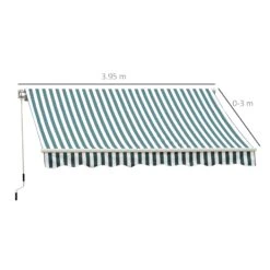 Outsunny Sunshade Awning -OUTSUNNY Store Awning461558 2