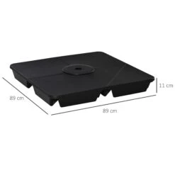 Outsunny Umbrella Base -OUTSUNNY Store BLU2e217e2eb57e08