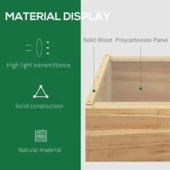 Outsunny Wood Cold Frame Greenhouse 14 Outsunny Wood Cold Frame Greenhouse -OUTSUNNY Store CRQ93f17e2eb5f65a