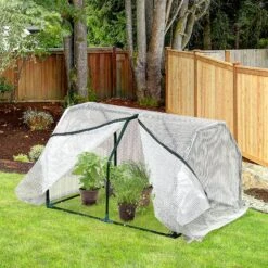 Outsunny 99x71x60cm Mini PVC Cover Steel Frame Greenhouse -OUTSUNNY Store DQD6ff17edc605c99
