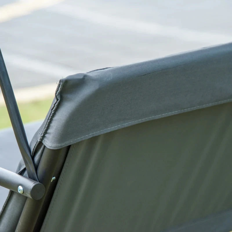 Outsunny Swing Chair 3-Seater -Dark Grey 10 Outsunny Swing Chair 3-Seater -Dark Grey - Image 10