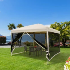 Outsunny 3 X 3(m) Pop Up Gazebo Beige 14 Outsunny 3 X 3(m) Pop Up Gazebo Beige -OUTSUNNY Store DXj90f181652093af jpg