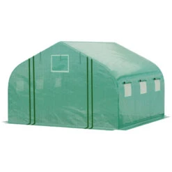 Outsunny Greenhouse Polytunnel 3.5x3x2m - Green 23 Outsunny Greenhouse Polytunnel 3.5x3x2m - Green -OUTSUNNY Store DsDdaa17e9e3986dd jpg