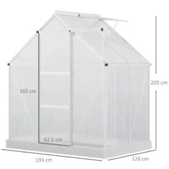 Outsunny Walk-In Greenhouse 6 X 4 Ft -OUTSUNNY Store Dwxa121813be1e050 jpg