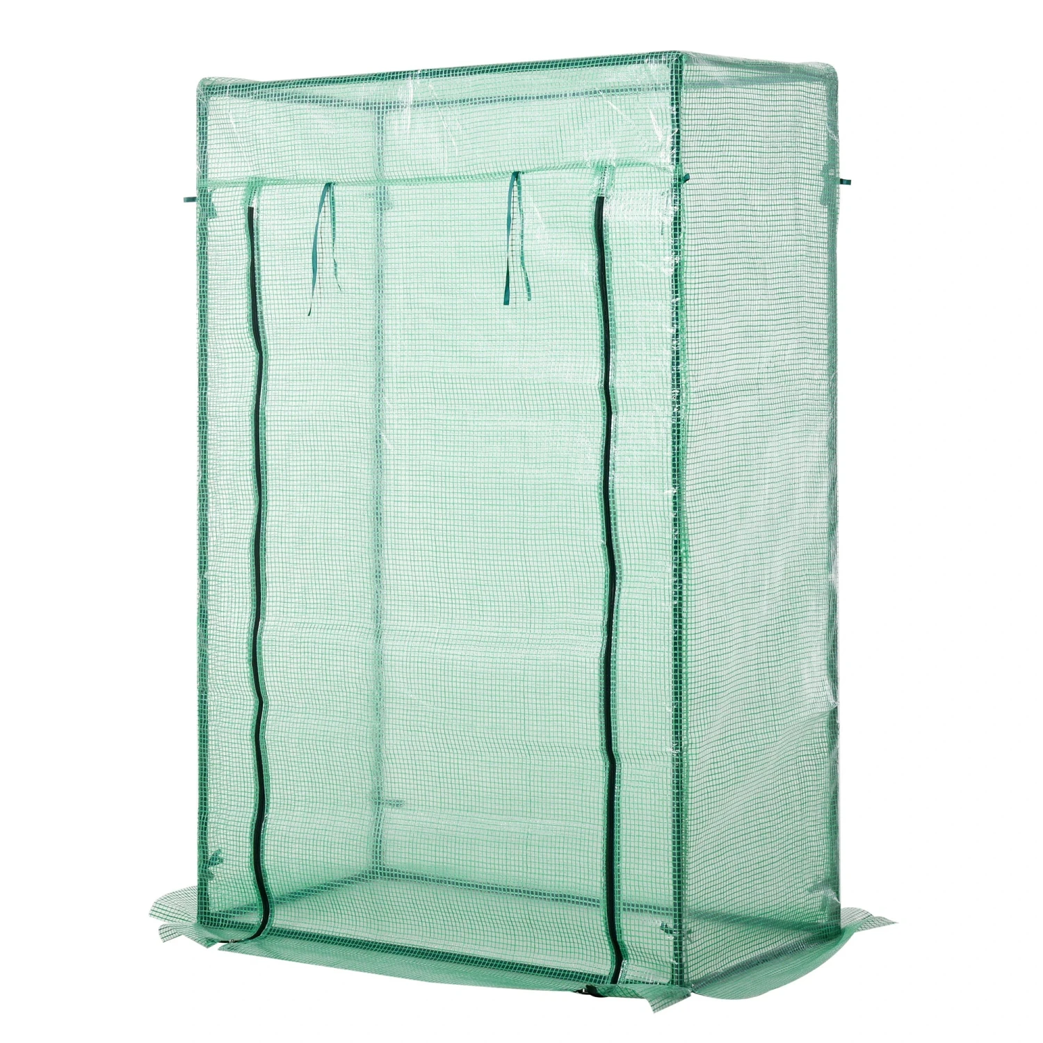 Outsunny Mini Greenhouse 100 X 50 X 150cm - Green 9 Outsunny Mini Greenhouse 100 X 50 X 150cm - Green - Image 9
