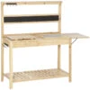 Outsunny Potting Bench Table 151L X 45.5W X 143Hcm