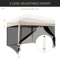 Outsunny 3 X 3(m) Pop Up Gazebo Beige 17 Outsunny 3 X 3(m) Pop Up Gazebo Beige -OUTSUNNY Store FFdb10181652093b0 jpg