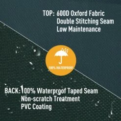 Outsunny Furniture Cover- Green -OUTSUNNY Store GKQ68117dc442135f