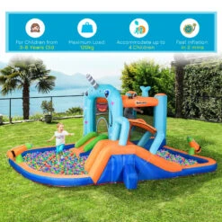 Outsunny Bouncy Castle With Paddling Pool And Sprinkler - Narwhals 15 Outsunny Bouncy Castle With Paddling Pool And Sprinkler - Narwhals -OUTSUNNY Store GQp88c185b972e33d jpg