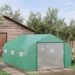 Outsunny Greenhouse Polytunnel 4.47x3x2m - Green 20 Outsunny Greenhouse Polytunnel 4.47x3x2m - Green -OUTSUNNY Store GS9a5017e70dafc66 jpg