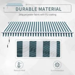Outsunny Sunshade Awning -OUTSUNNY Store I12a091801845a7ab