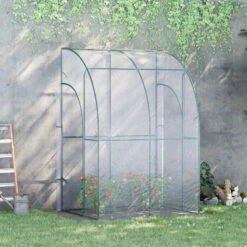 Outsunny Greenhouse Lean To 143x118x212 Cm - Clear 22 Outsunny Greenhouse Lean To 143x118x212 Cm - Clear -OUTSUNNY Store I8v6ff17ee2cf1040 jpg