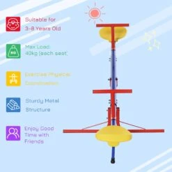 OUTSUNNY Kids Seesaw -OUTSUNNY Store IWi10c17dc19c8ced