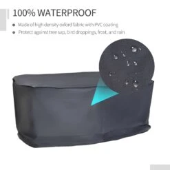 Outsunny Furniture Cover - Grey 12 Outsunny Furniture Cover - Grey -OUTSUNNY Store J8341917dc4c2352b b32d83d0 f9df 4958 a454 1785b7d21a73