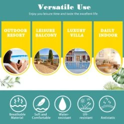 Outsunny Rattan Sun Lounger 2 Seater Day Bed-Brown -OUTSUNNY Store JLUa0917eecc293c9 6984d1e2 5fd0 4c70 9680 089401e1ca0a