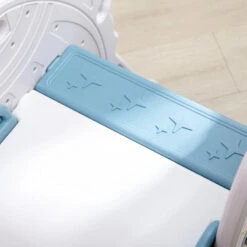 AIYAPLAY Children's Slide For 1.5-3 Years Old, - Blue And Grey -OUTSUNNY Store Jtm3d6185a5359cf5 jpg